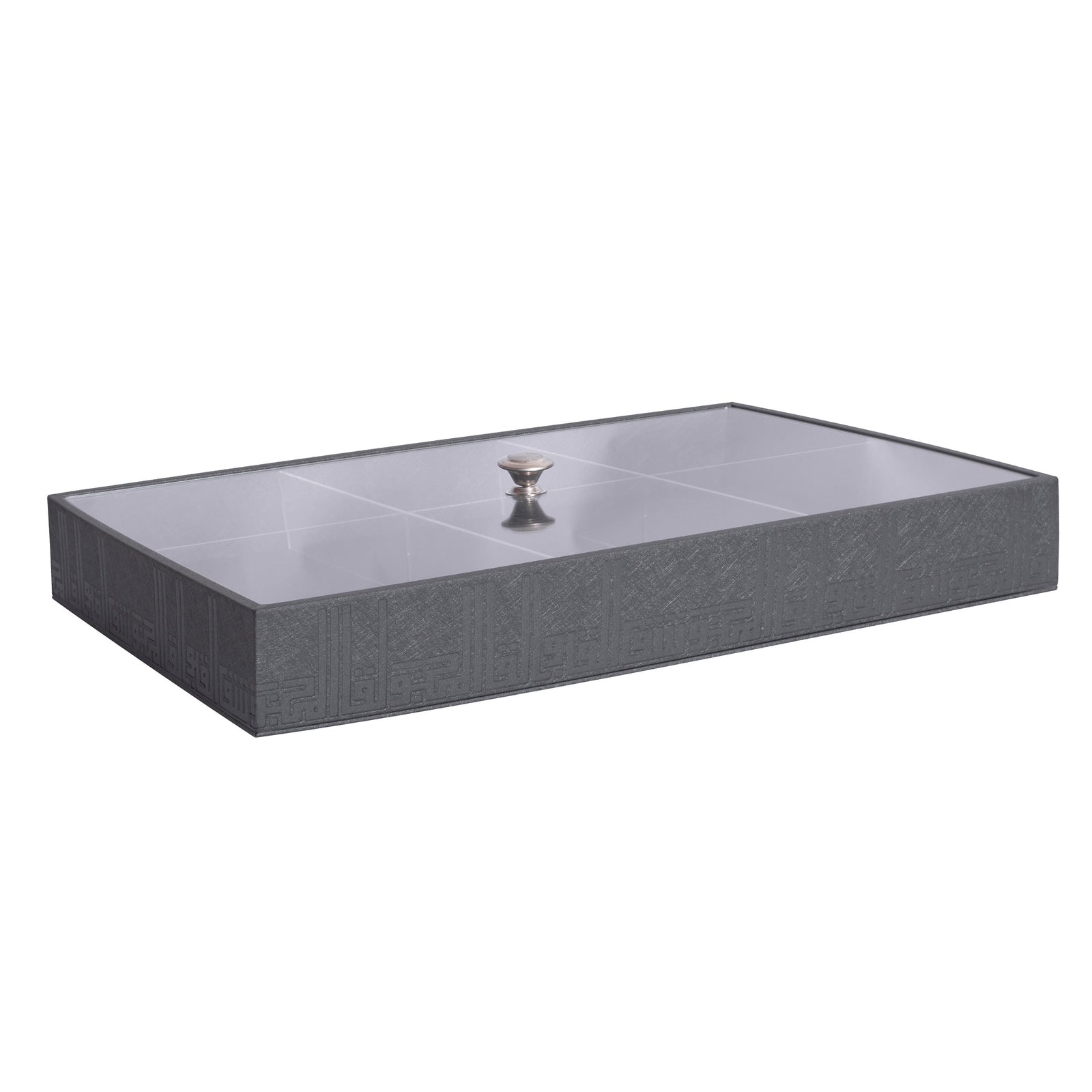 Dimlaj Shafa Large Dessert box (Charcoal Grey) - Premium Table Accessories from Shafa By Dimlaj - Just $370! 