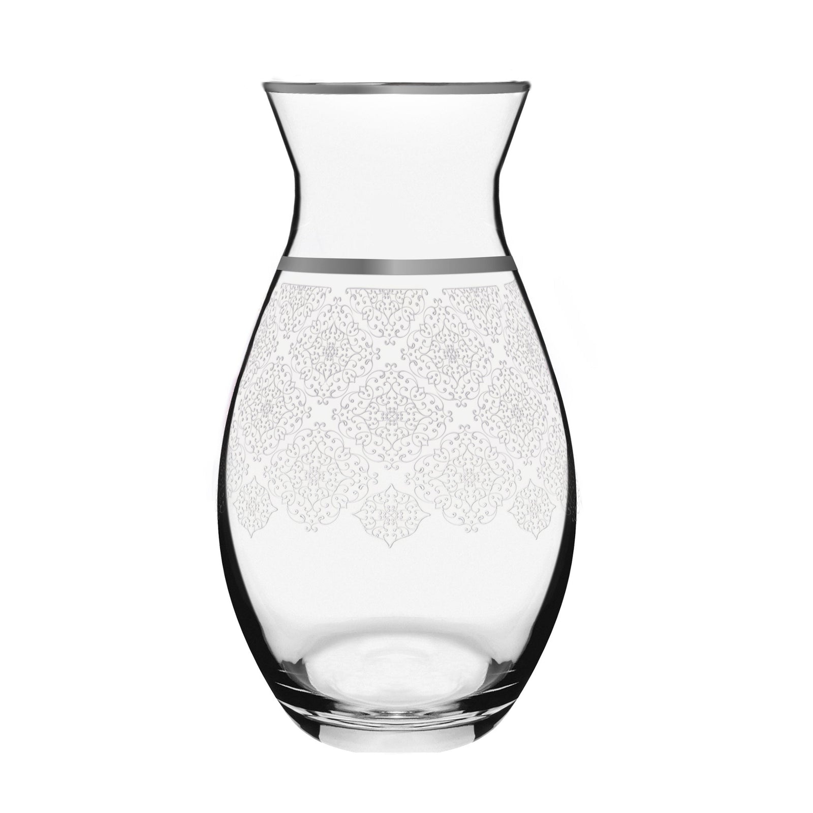 Dimlaj Perla Vase (Platinum) - Premium Vases from Perla By Dimlaj - Just $265! 