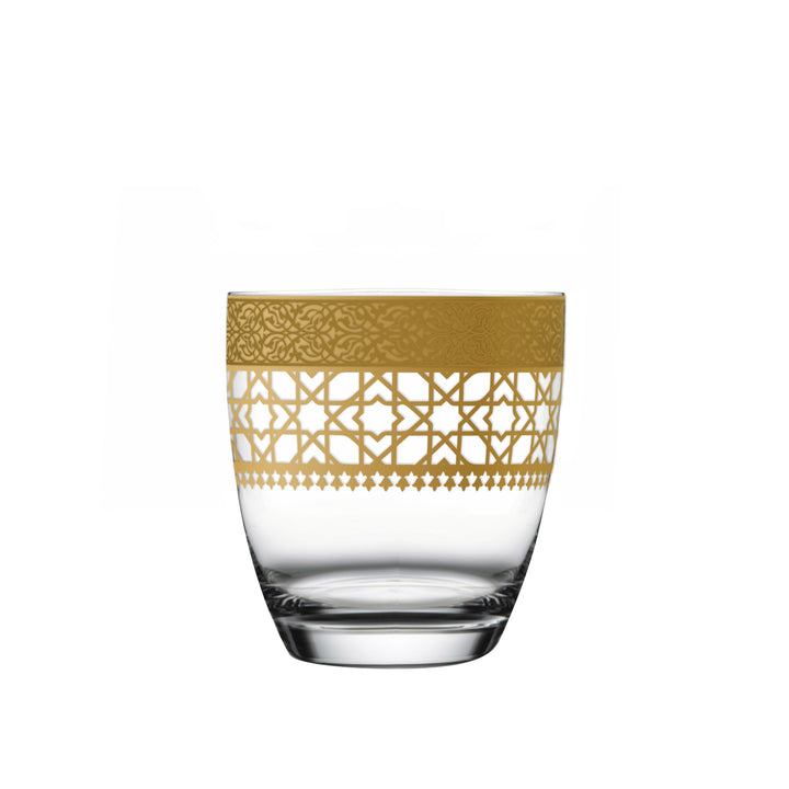 Dimlaj Cordoba Set of 6 Pcs Short Tumblers (Gold) - Premium Short Tumblers from Cordoba By Dimlaj - Just $370! 