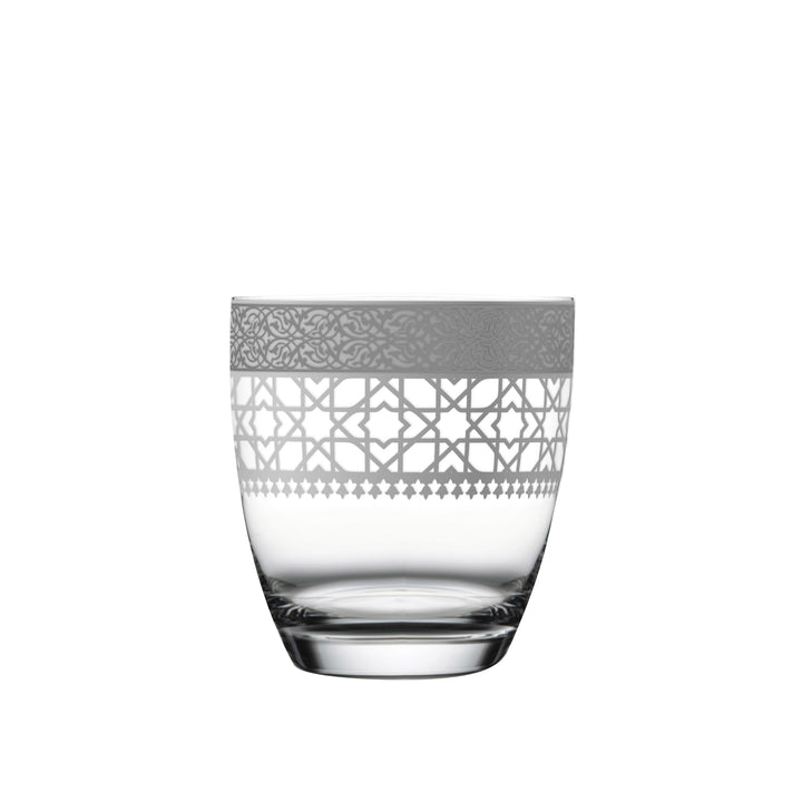 Dimlaj Cordoba Set of 6 Pcs Short Tumblers (Platinum) - Premium Short Tumblers from Cordoba By Dimlaj - Just $370! 