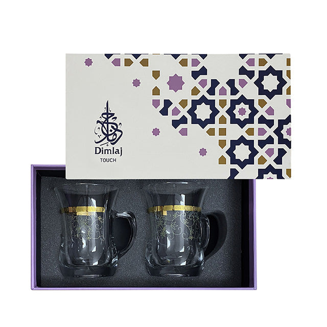 Dimlaj Touch Tendril Set of 2 Pcs Mugs - Premium Mugs from Dimlaj Touch - Just $90! 
