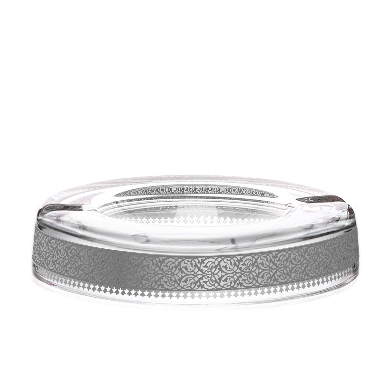 Dimlaj Cordoba Ashtray (Platinum) - Premium Ashtrays from Cordoba By Dimlaj - Just $210! 