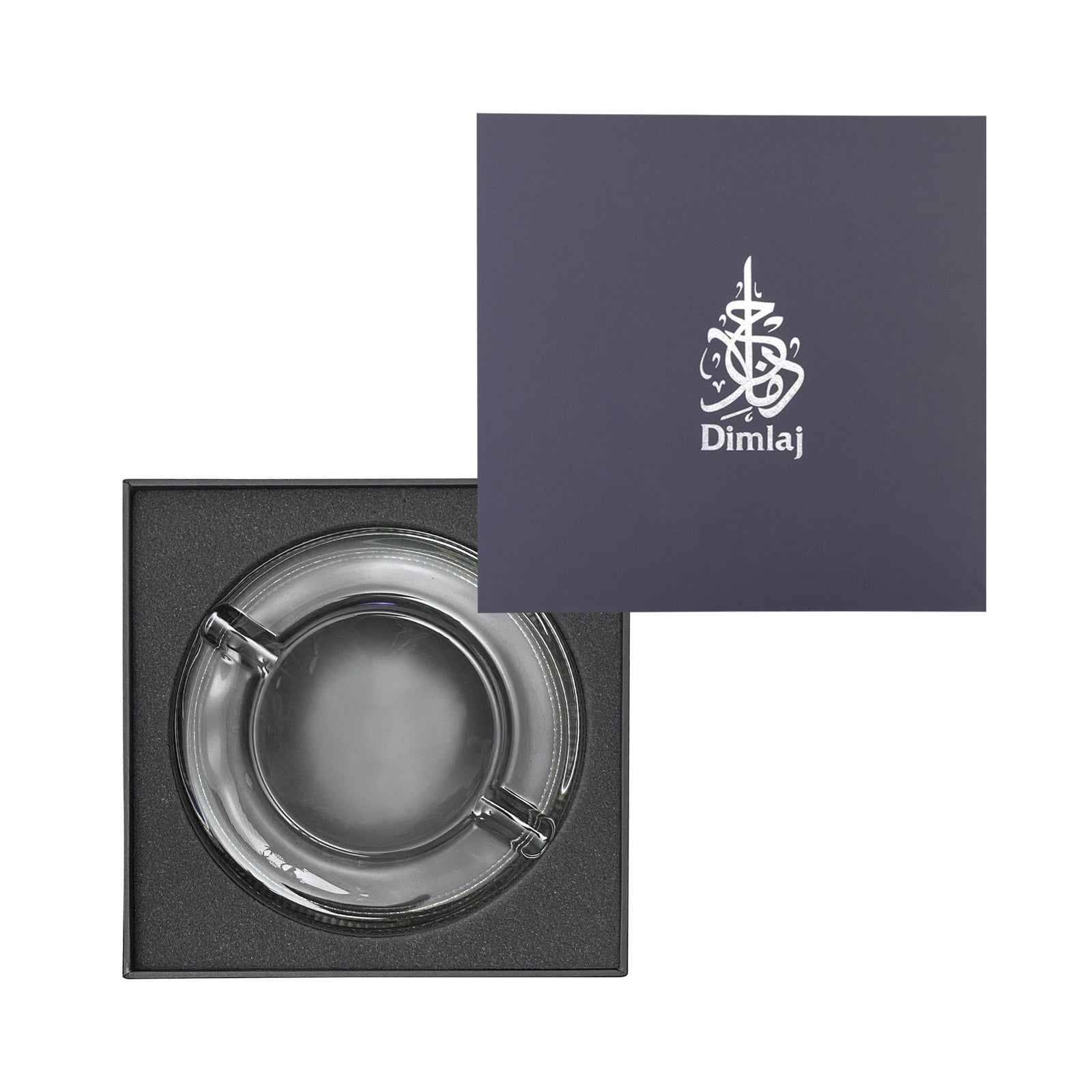 Dimlaj Cordoba Ashtray (Platinum) - Premium Ashtrays from Cordoba By Dimlaj - Just $210! 