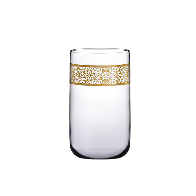 Dimlaj Touch Vision Set of 6 Pcs Long Tumblers Gold - Premium Tumblers from Dimlaj Touch - Just $135! 