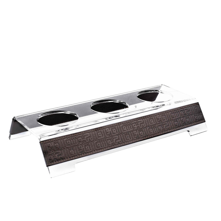 Dimlaj Shafa Acrylic Serving Stand & Bowls (Bronze) - Premium Table Accessories from Shafa By Dimlaj - Just $235! 