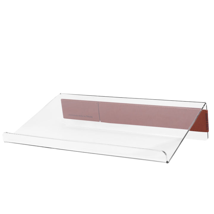 Dimlaj Shafa Acrylic Laptop Stand (Umber) - Premium Laptop Stand from Shafa By Dimlaj - Just $185! 