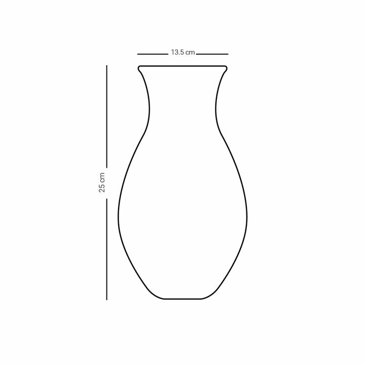 Dimlaj Seraj Large Vase (Platinum & Blue) - Premium Vases from Seraj By Dimlaj - Just $130! 