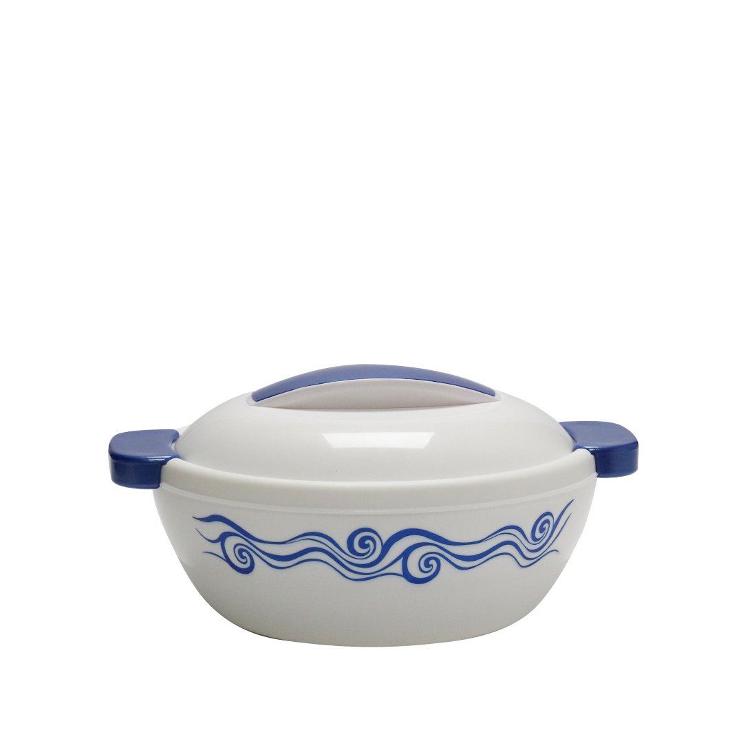 Enjoy White-Blue Thermal Food Container 1.1 L - Premium Food Container from Enjoy - Just $30! 