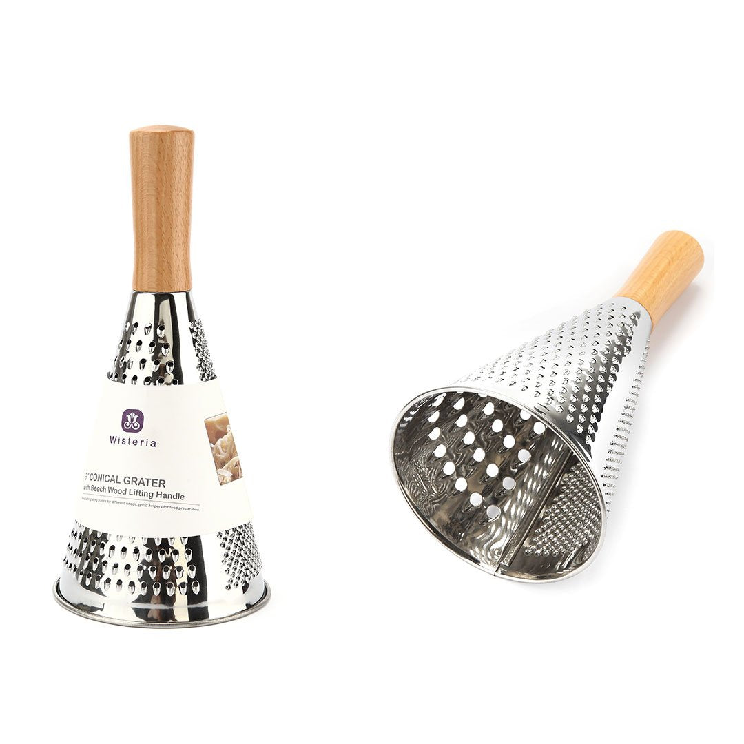 Wisteria Stainless Steel Grater - Premium Kitchen Tool from Wisteria - Just $8! 